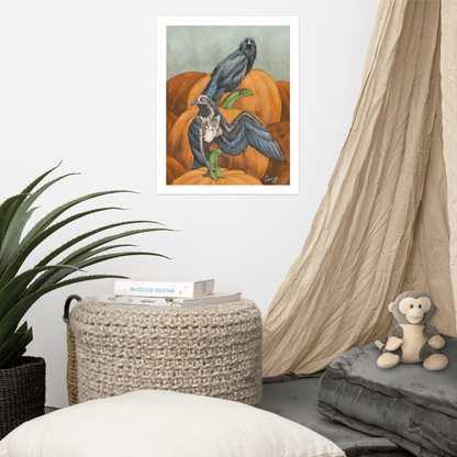 "Augury" Print of Original Watercolor