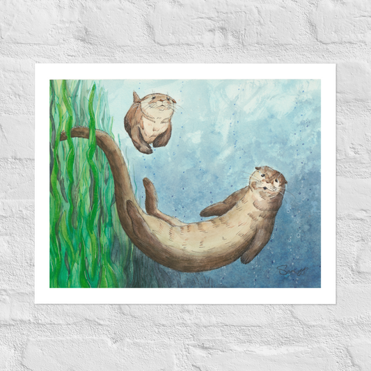 "Blithe" Print of Original Watercolor