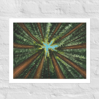 "Colossus" Print of Original Watercolor