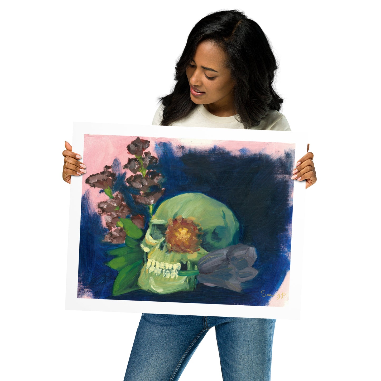 "Untitled", Print of Original Oil Painting