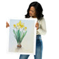 "Daffodil Study", Print of Original Watercolor