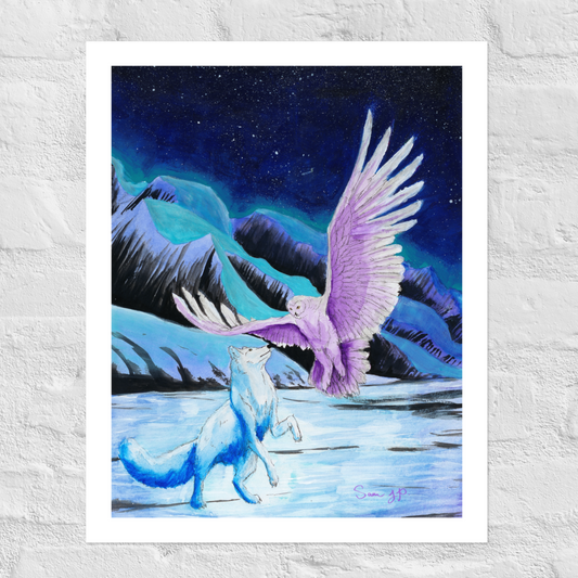 "Glacial", Print of Original Painting
