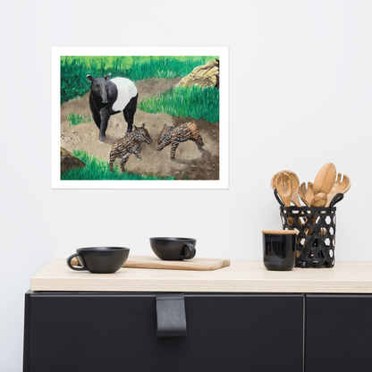 "Malayan Candle" Print of Original Watercolor