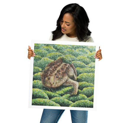 "Chunk" Print of Original Watercolor