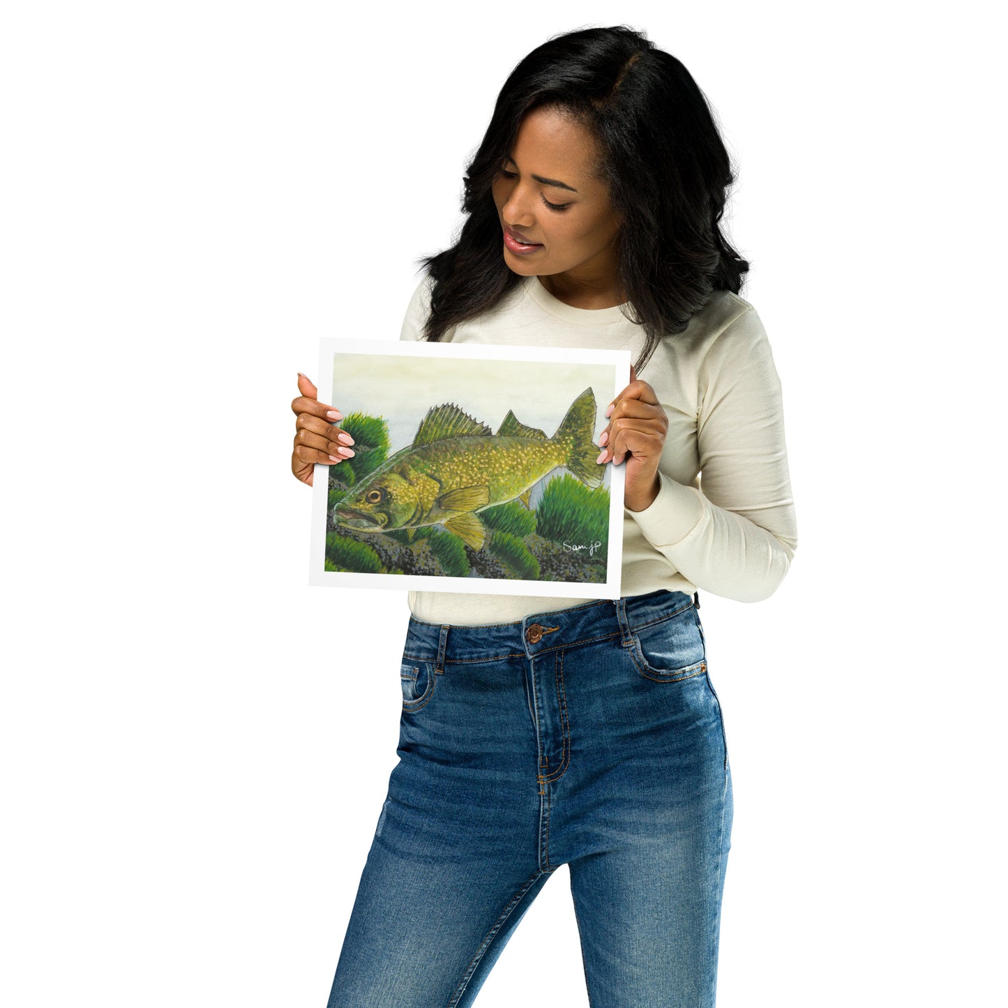 "Ope" Print of Original Watercolor