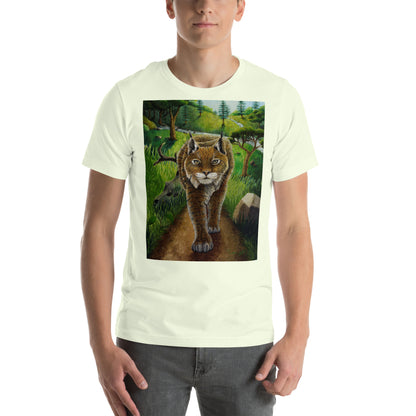 "Catamounts Boscage," Unisex t-shirt