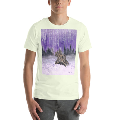 "Wisteria," Unisex t-shirt