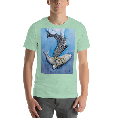 "North Right Whale Study," Unisex T-Shirt