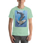 "North Right Whale Study," Unisex T-Shirt