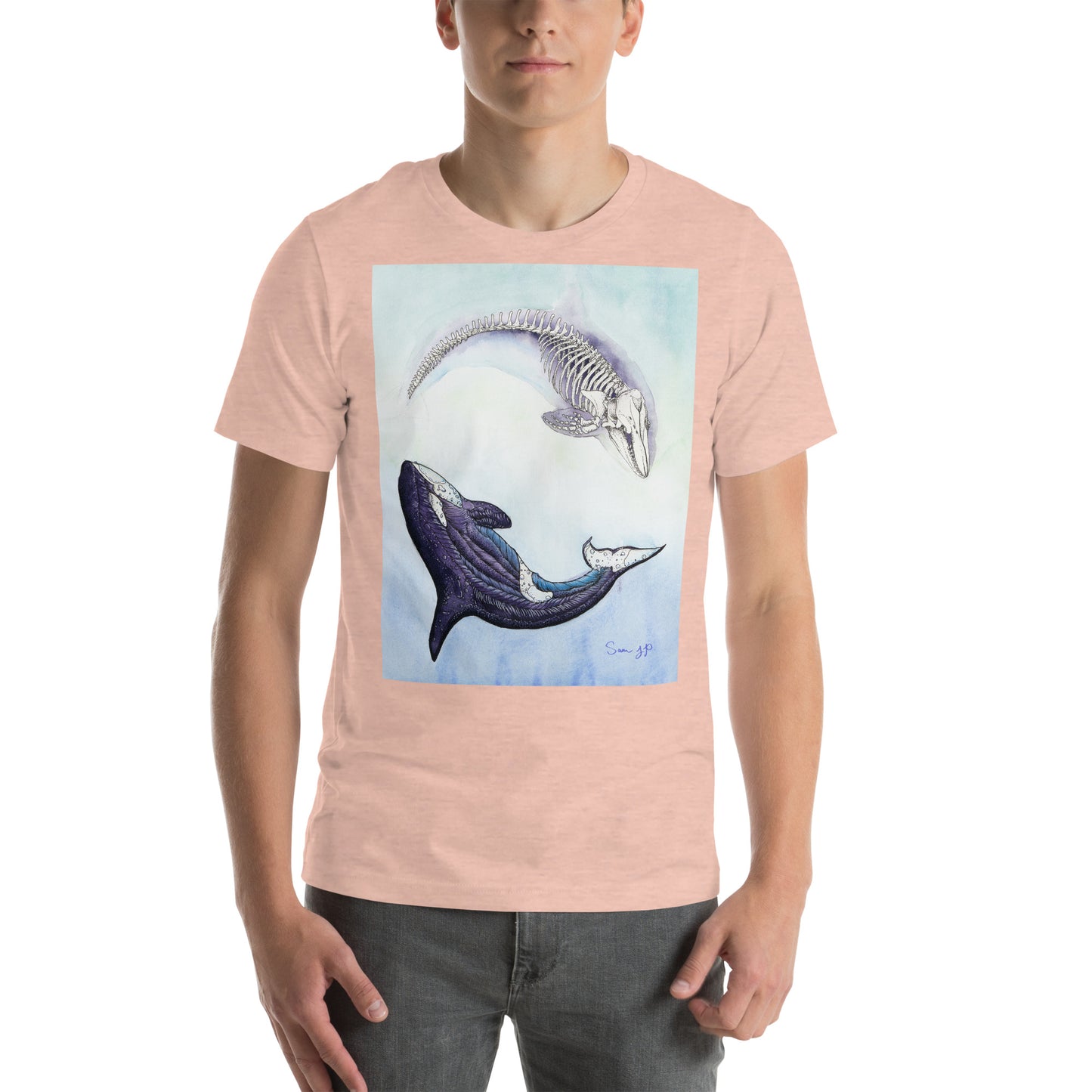 "Orca Study," Unisex T-Shirt