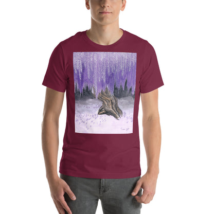 "Wisteria," Unisex t-shirt
