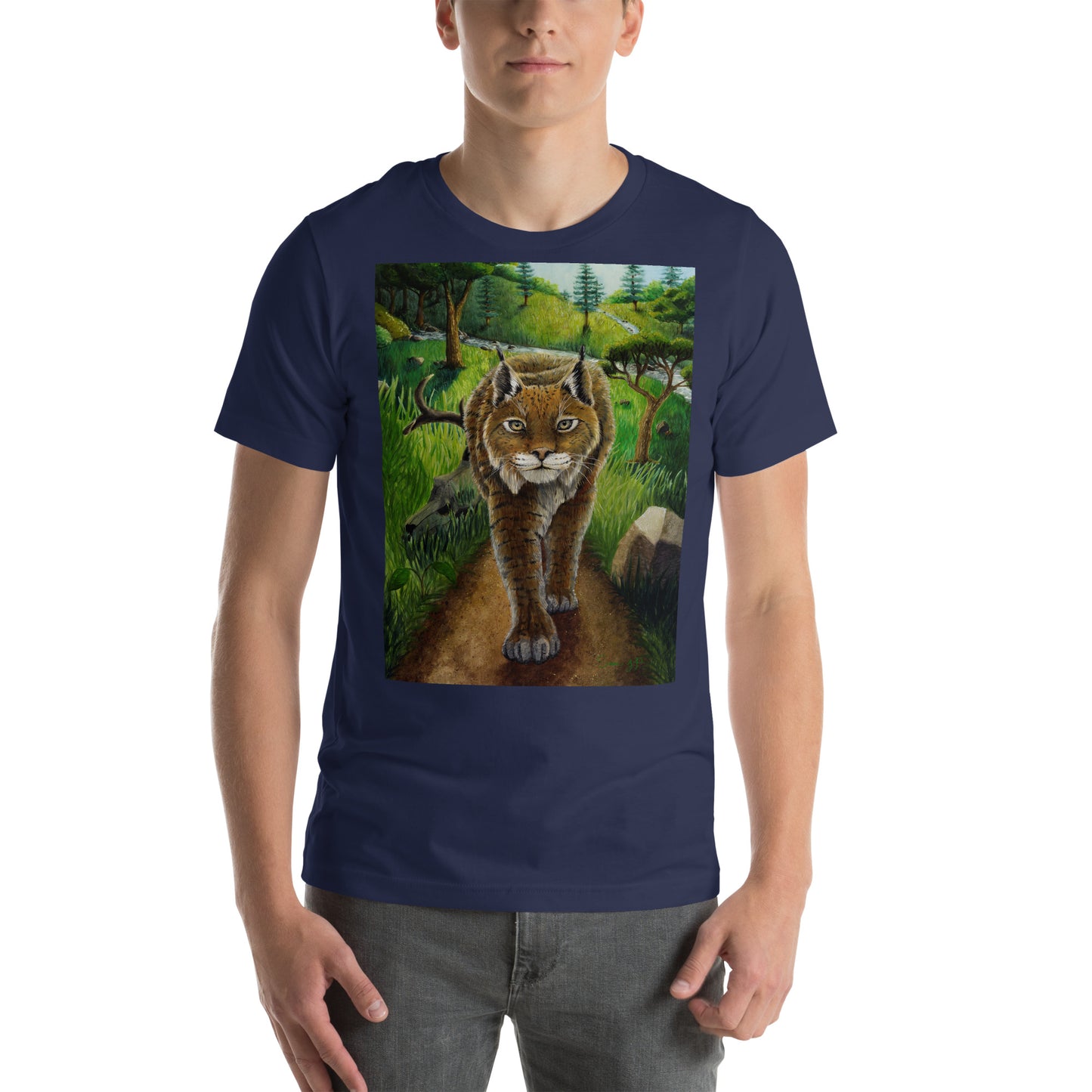 "Catamounts Boscage," Unisex t-shirt